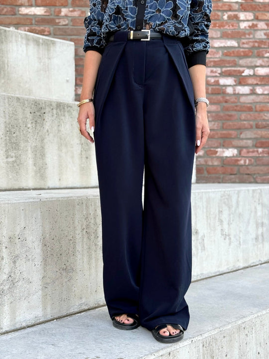 Le pantalon Ernestine bleu - Gualap
