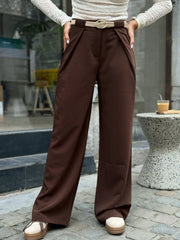 Le pantalon Ernestine marron - Gualap