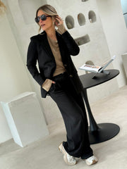 Le pantalon Mallaury noir - Gualap