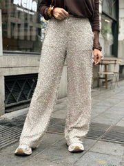 Le pantalon Ninon beige - Gualap