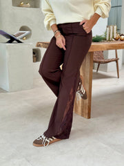Le pantalon Swann marron - Gualap