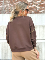 Le pull Fanny marron - Gualap