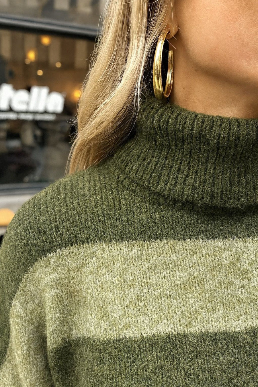 Le pull Palmyre vert - Gualap