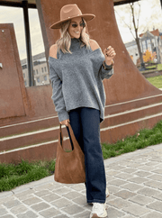 Le pull Rubie gris fonce - Gualap