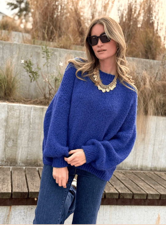 Le pull Sidji bleu - Gualap
