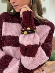 Le pull Sidra bordeaux - Gualap