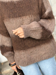 Le pull Tenessie marron - Gualap