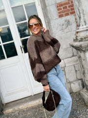 Le pull Tenessie marron - Gualap