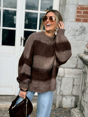 Le pull Tenessie marron - Gualap