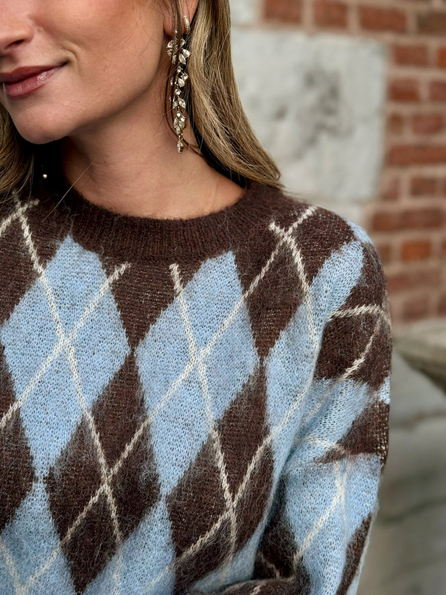Le pull Tiphaine bleu - Gualap