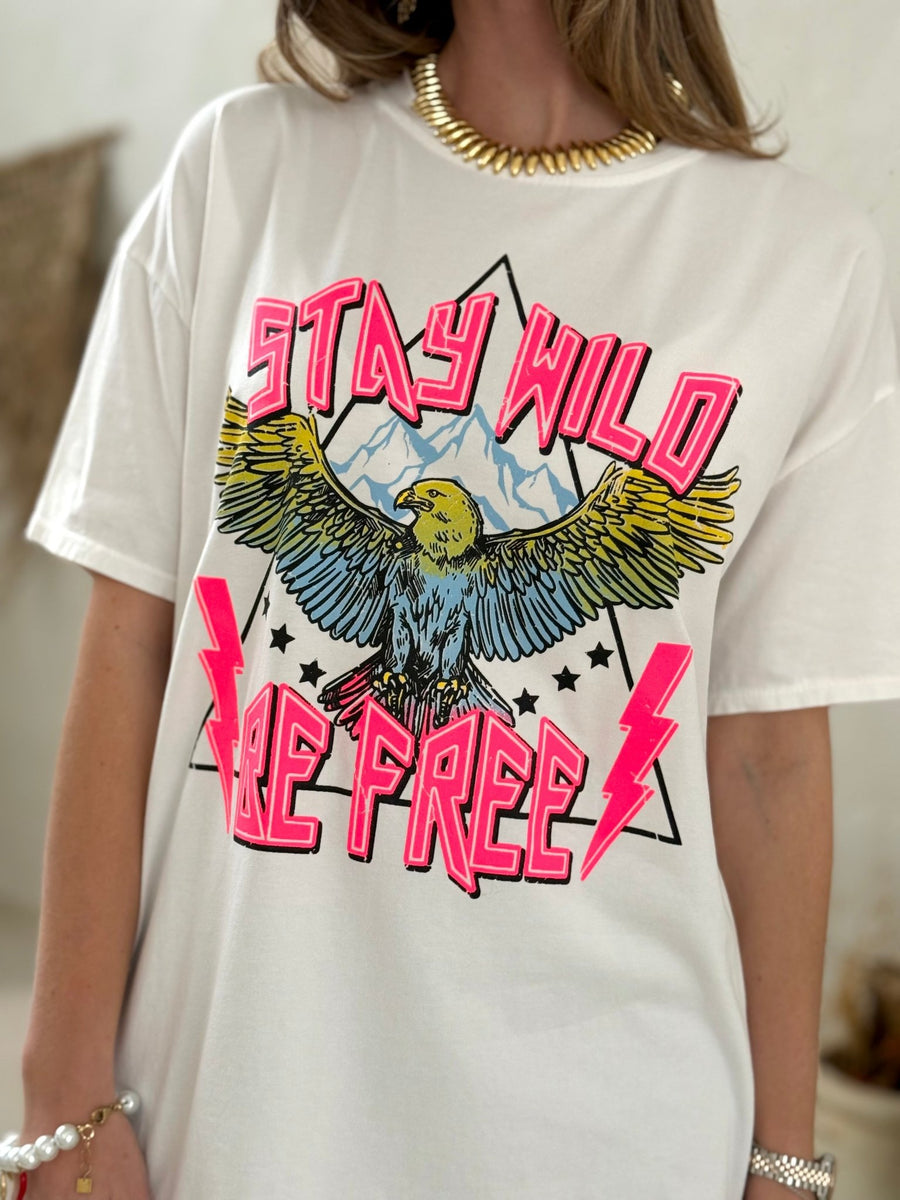 Le T-shirt Lena blanc - Gualap
