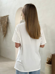 Le T-shirt Lena blanc - Gualap