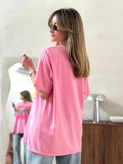 Le T-shirt Lena rose - Gualap