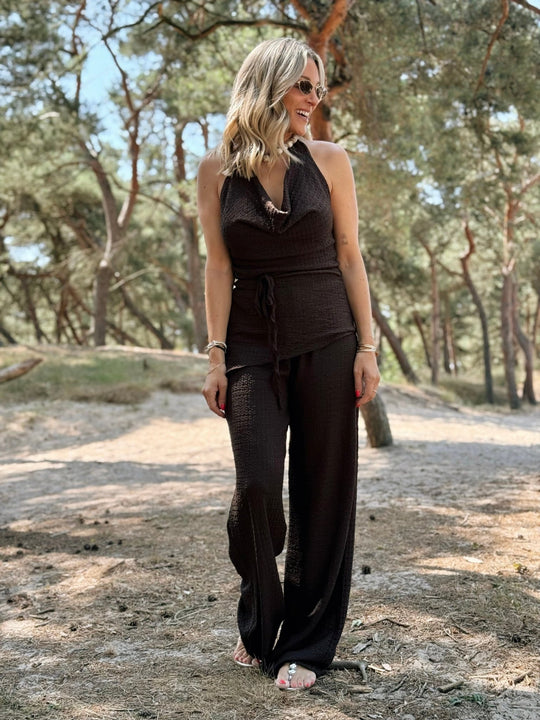 L’ensemble Amelia marron - Gualap