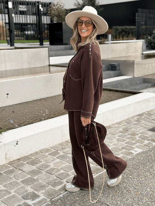 L’ensemble Rita marron - Gualap