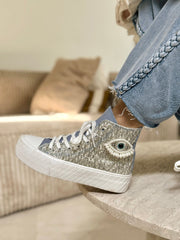 Les baskets Tessa bleu - Gualap