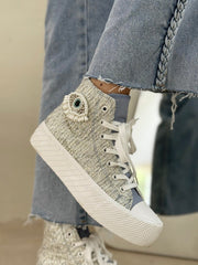 Les baskets Tessa bleu - Gualap