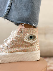 Les baskets Tessa rose - Gualap