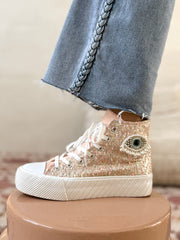 Les baskets Tessa rose - Gualap