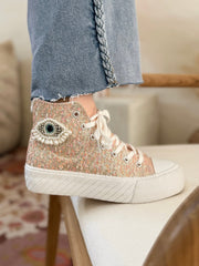 Les baskets Tessa rose - Gualap