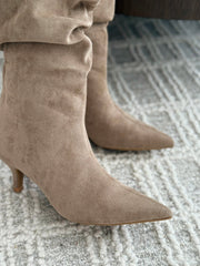 Les bottes Kessy beige - Gualap