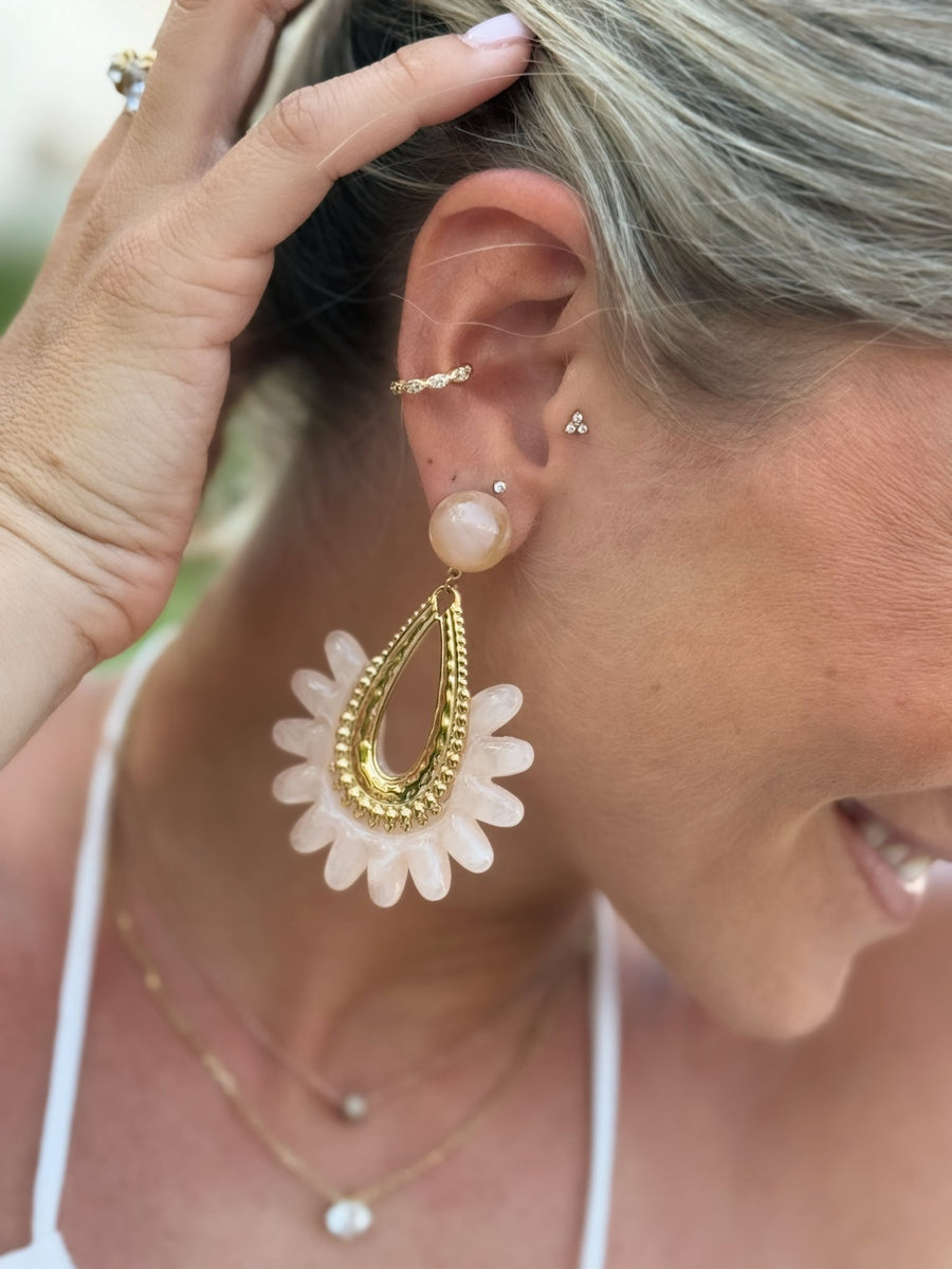 Les boucles d’oreilles Brigitte - Gualap