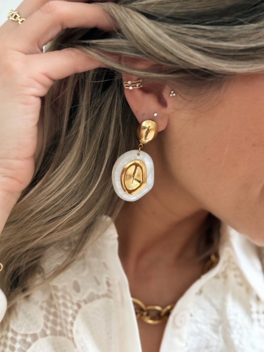 Les boucles d’oreilles Hazel - Gualap