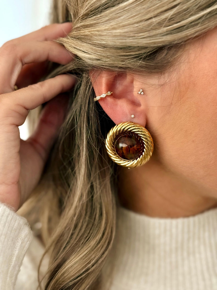 Les boucles d’oreilles Odette - Gualap