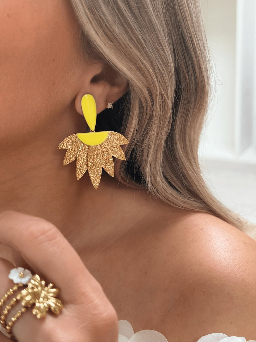 Les boucles d’oreilles Rachel - Gualap