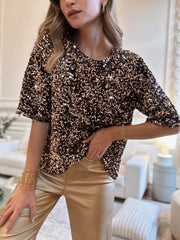 La blouse Kamila dore-Gualap