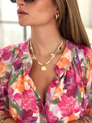 Le chemise Elise rose-Gualap