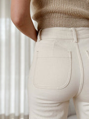 Le jeans Sophia beige-Gualap