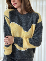 Le pull Olga gris-Gualap