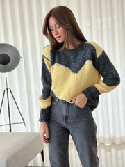 Le pull Olga gris-Gualap