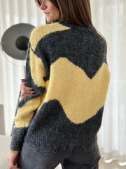 Le pull Olga gris-Gualap